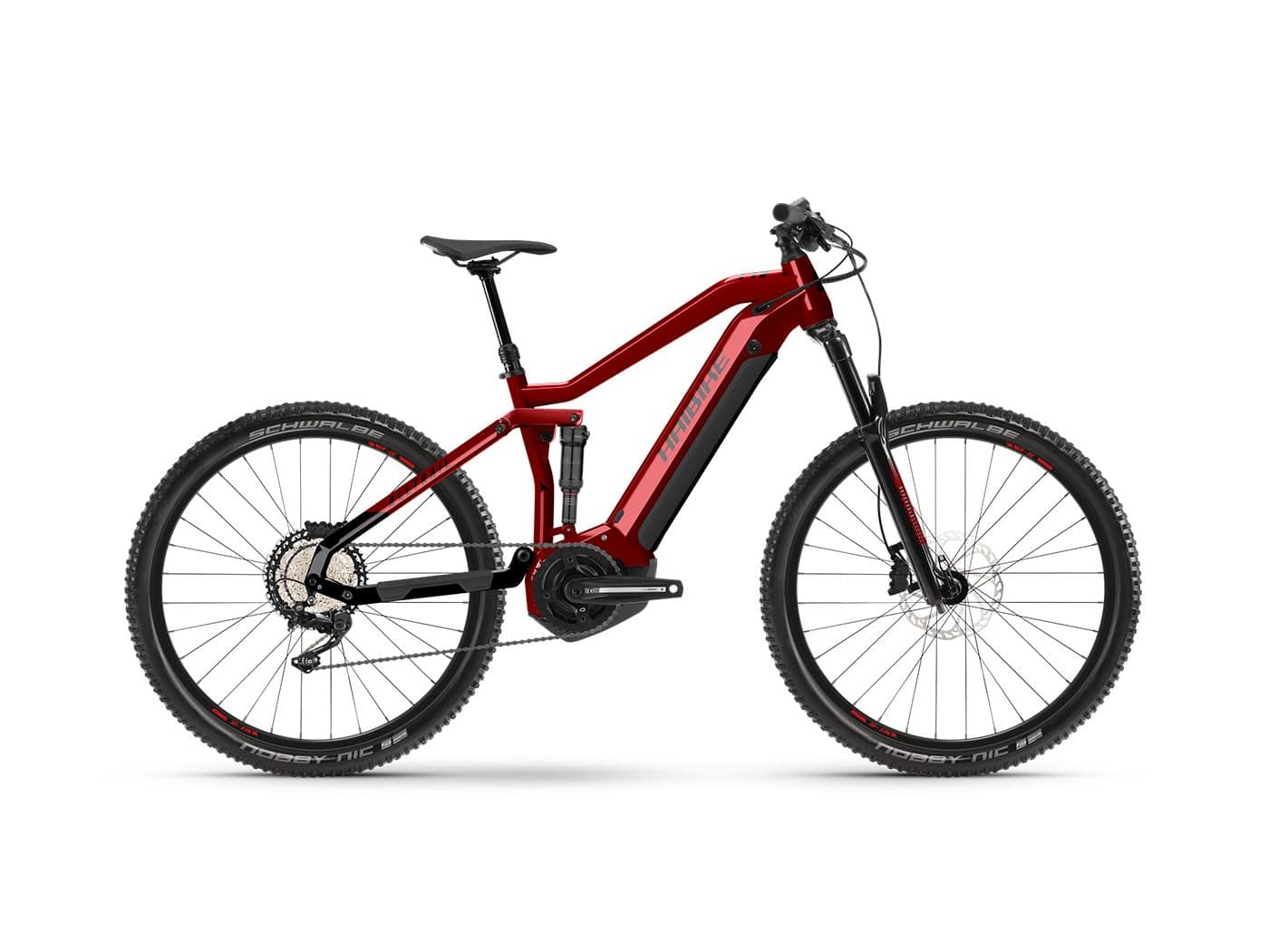 bicicleta electrica haibike alltrail 5 29 roja en biobike